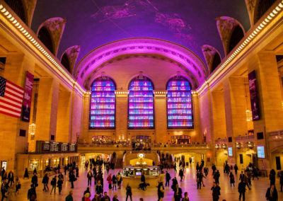 Grand Central Terminal New York Holiday Light Show
